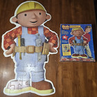 Vtg Bob The Builder Floor Puzzle Kid Size 30 Piece Large 3 Ft Tall 2001 Complete
