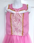 Disney Princess Aurora Two Piece Pretend Play Dress Up Costume Sz 4 6