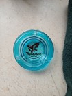 Vintage Thunderbird Hotel Blue Glass Ashtray Las Vegas Hard To Find 