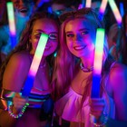 55 Pcs Led Foam Glow Sticks Bulk foam Light Up Sticks 3 Modes Of Color Flashi   