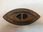 Antique Primitive Vintage Cast Iron Colebrookdale Sad Iron No Handle