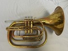 Quality  King U s a  Model 1122 Marching French Horn mellophone   Case