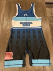 Mens Pennsylvania National Team High School Wrestling Singlet New M Fargo Blue