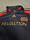 Adidas New England Revolution Mls Soccer Climacool Jersey Navy red white 2xl