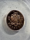 1977 Barbados 1 Cent Proof Graded Pr 68 Dcam By Anacs