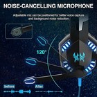 3 5mm Gaming Headset Mic Led Headphones Stereo Bass Surround For Pc Ps4 Xbox One