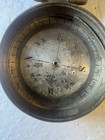 Antique Pocket Compass Black Brass Gunmetal Surveyor Maritime Navigation Compass