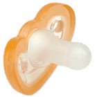 10 Pack  Jollypop Newborn Pacifier  Unscented  For Babies Without Teeth  Orange