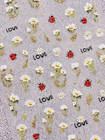 5d  Flower Nail Decals Nail Art Stickers
