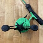 13 Fishing - Freefall Ghost Radioactive Pickle - Inline Ice Fishing Combos Read