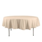 Nude 90  Round Polyester Tablecloth Wedding Party Tabletop Supplies Dinner