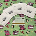 Starbucks Gift Card 2017 Easter Die Cut Set Pin Intact For Collection Us Seller