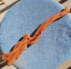 15 5  L    James Mead Solid Oak Jig Stick In Beautiful Hand Carved Condition 