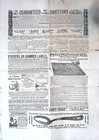 Rare 1880s  the Home Budget  Advertising Broadside Circular Distributors Wanted