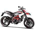 2013 Ducati Hypermotard Sp White Black Red Stripes 1 12 Diecast Motorcycle Maist