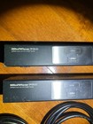 2x Iogear Gcs1782g Dual-link Dvi Kvm Switches With Dual-link Dvi   Power Cables
