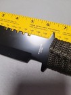 10 5    Military Spear Hunting Knife Stainless Steel Blade Cord Wrapped