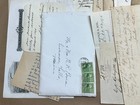 4lb Lot Vintage Antique Paper Junk Journal Scrapbook Documents Deeds Checks  p12
