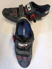 Sidi Carbon Millennium S-pro Mens Size 46 Cycling Shoes With Cleats Black Euc