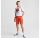 New Adidas Adventure Shorts Kids Boys Youth Orange M