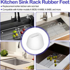 Kohler Sink Rack Feet - Replacement Rubber Feet Fit Various Sink Grid - 18 Pcs