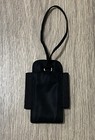 Prada Black Nylon Cigarette Case Multi Pouch Small Bag  Expandable Sides