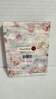 Punch Studio Notepad Floral Magnet Closure 5 X 4 Notes New