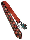 Disney Pirates Of The Caribbean Pin Trading Lanyard With Character Medal New