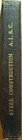 Steel Construction Manual Of The Aisc 5th Edition 5th Printing 1948 New York Usa