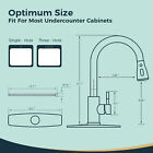 Kitchen Sink Faucet Pull Down Single Handle Swivel Sprayer Mixer Tap With Cover