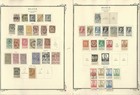 Belgium Stamp Collection On 27 Scott Specialty Pages  1849-1960  Jfz