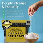 Dead Sea Bath Salt - 100 Pure   Natural Salts For Soaking Coarse Grain 19 Lb