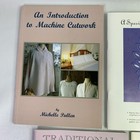 Vintage Lot Of 5 Cutwork Sewing Techinques Books Machine Emboidery Vgc