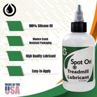 Spot On Treadmill Belt Lubricant - 100  Silicone - Made In The Usa Easy Sque   