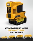 220w Power Inverter Compatible With Dewalt 20v Max Battery Dc 20v To 110v Ac Led