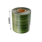 Green 50 Yards 4  Satin Ribbon Two Sided Ti Leaf Pattern Party Events Supplies