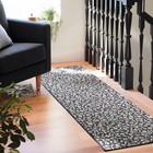 28 x84  Botanical Washable Runner Rug Indigo - Threshold