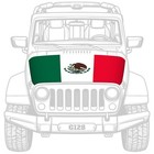G128 Mexico Mexican Car Hood Cover 3 94x5 25 Ft Two Triangle Fasteners Included