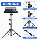 Portable Tripod Stand With Tray For Projector laptop camera  Adjustable 17   -55   