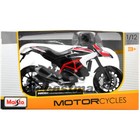 2013 Ducati Hypermotard Sp White 1 12 Motorcycle Model By Maisto 13015 