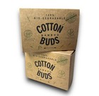 Bamboo Qtips Cotton Buds With Wooden Sticks Qtips For Ears Swabs 2 Box 400 Count