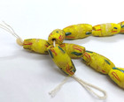 Old Antique Venetian African Glass Trade Beads 20x8mm