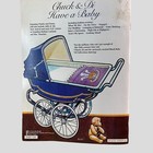 1982 Vintage Chuck   Di Have A Baby Paper Dolls Uncut With Extras