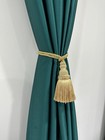 2 Pack Curtain Tie Backs Rope Tassels For Curtains Drape Tiebacks 2p Gold