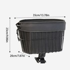 Bike Dog Basket Front Front Biking Basket For Cats Pet Safety Carrier