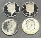 2023 P D S S Kennedy Half Dollar Pdss Silver   Clad Proof   Bu P D 4 Coins