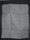  2116 England 1827 Antique Handwritten Debt Collection Letter On St- Description
