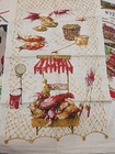 Lot Of 10 Vintage Linen Tea Kitchen Towels Mcm Fruit Lobster Calendar Irish Bles