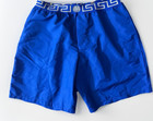 Nwt Versace Greca Border Swim Shorts Blue Men   s Size 6 L  Authentic   450