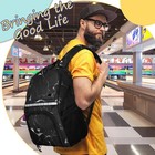 Bowling Backpack single Ball Bag With Shoe Compartment Up To Size 16 bowling    